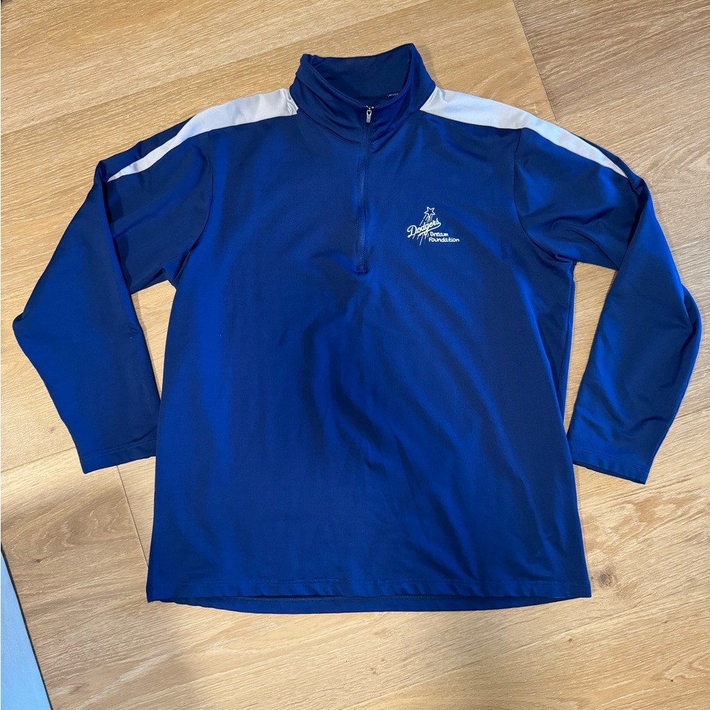 Dodgers XL 1/4 zip pullover
